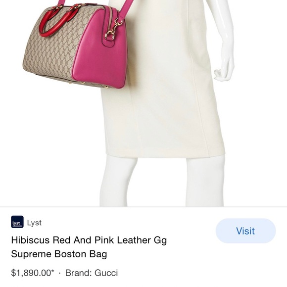 Gucci Supreme Boston Bag